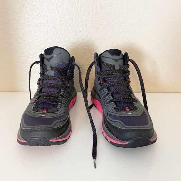 Hoka One One Tor Tech Hi Mid nightshade/Teaberry Women’s Hiking boots shoes - Picture 5 of 14